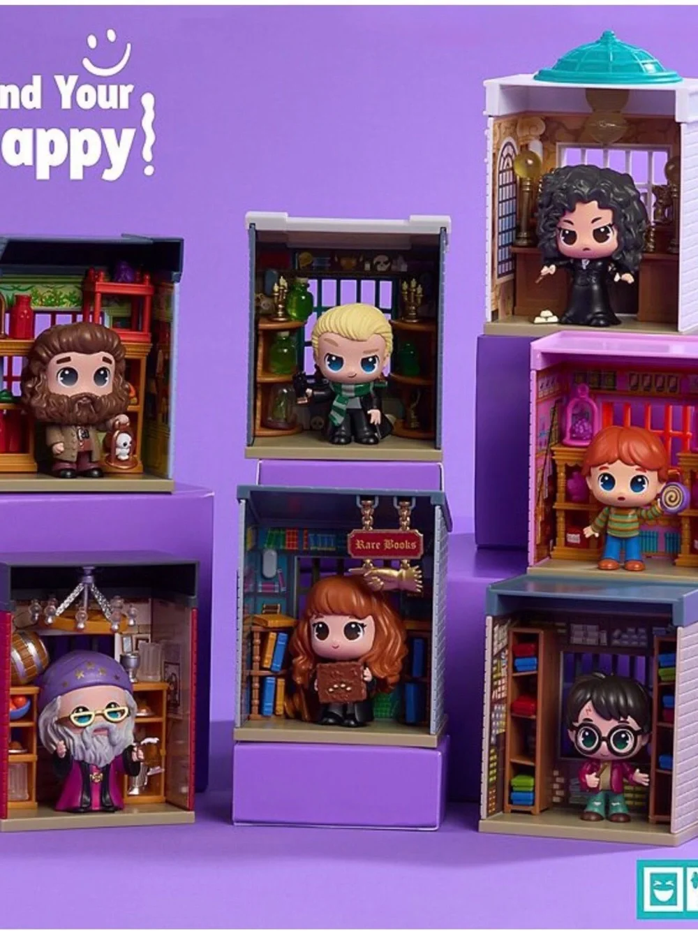3 Harry Potter Doll , 6 mystery Harry  Potter ensemble
